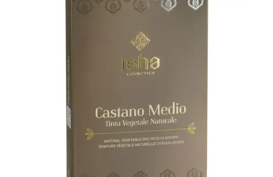 Isha Cosmetics Tinte Vegetal Natural Castano Medio 100g